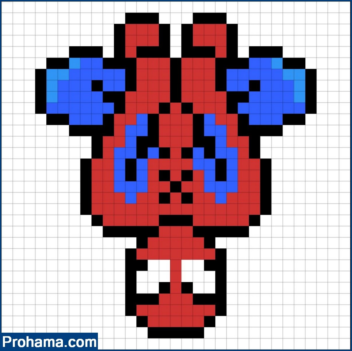 Pixel Art Minecraft Easy Spiderman Minecraft PS4 Spiderman Pixel Art Pixel Art Minecraft Easy Spiderman Minecraft PS4 Spiderman Pixel Art