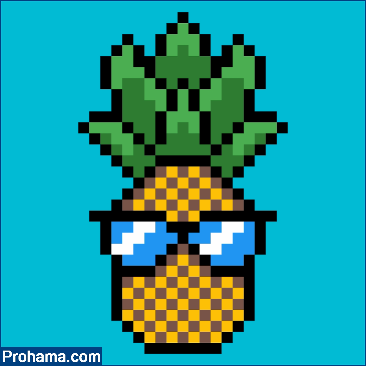 pixel art fruit