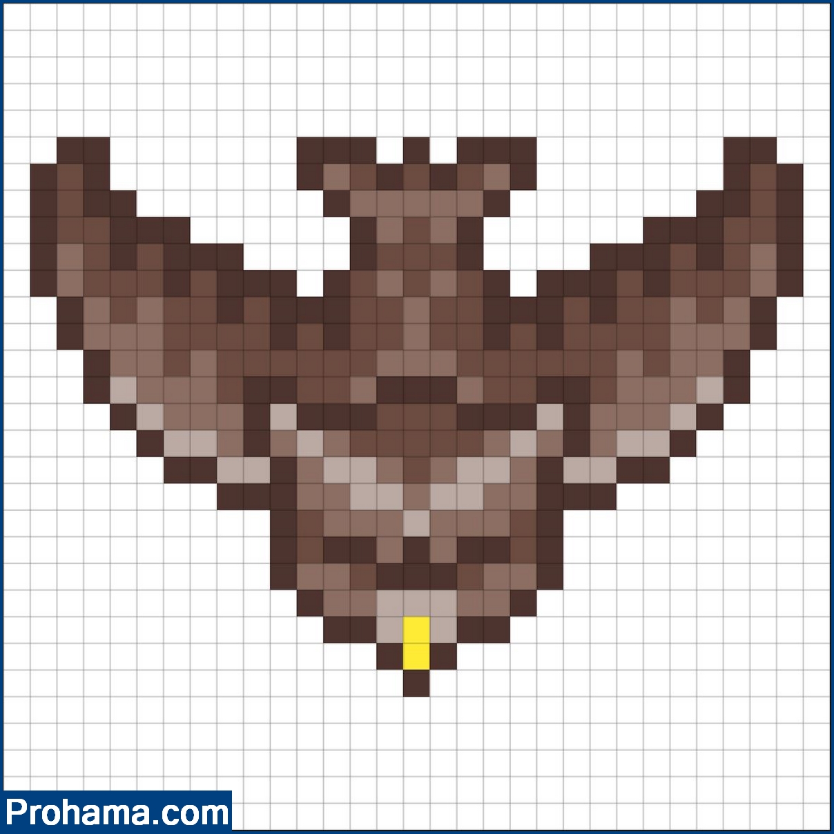 owl pixel art