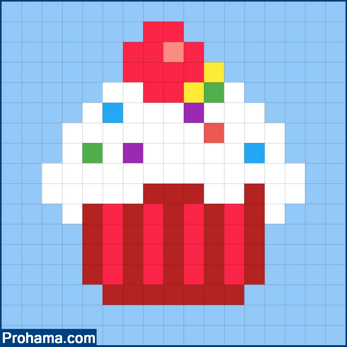 cake pixel art