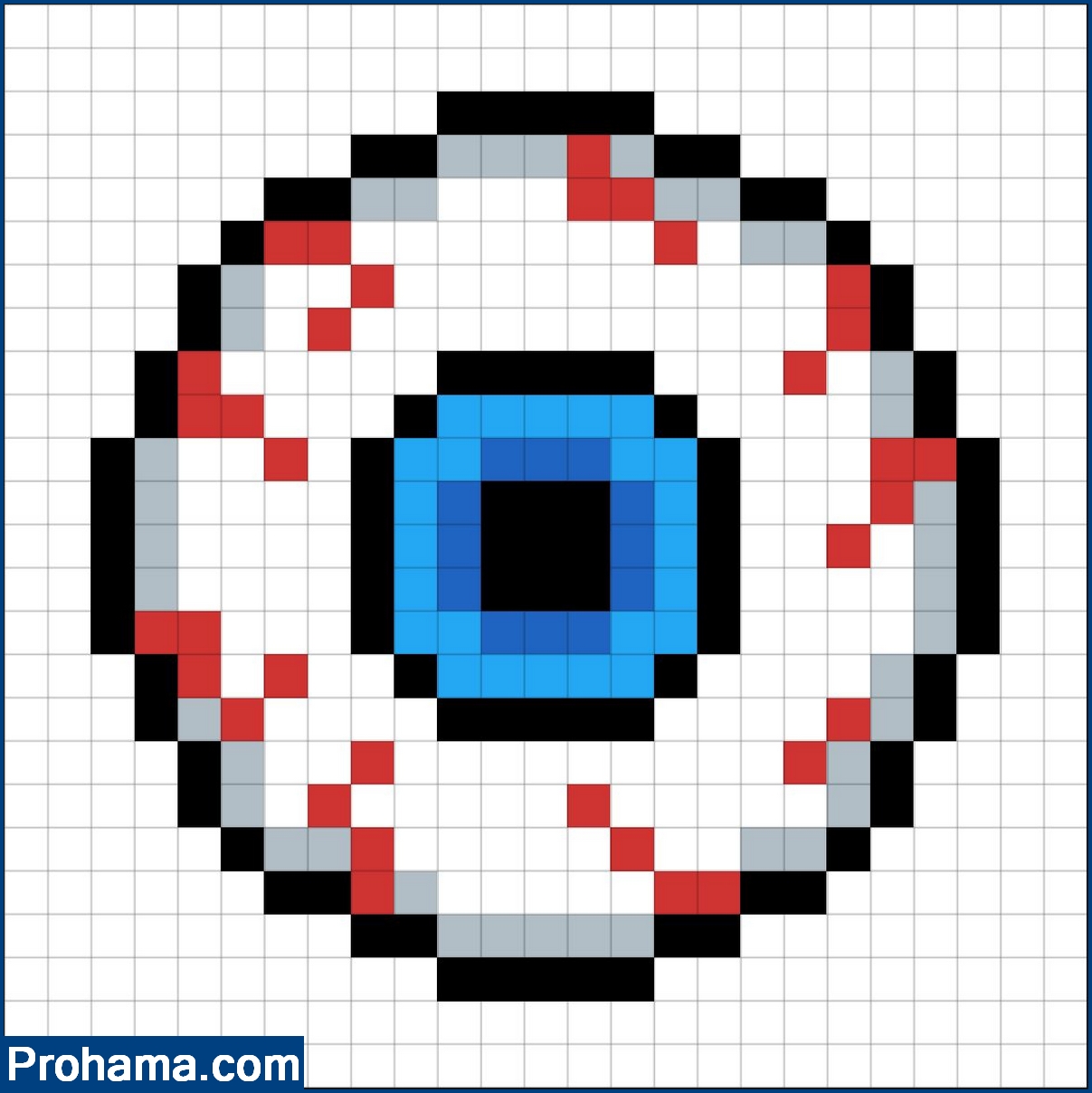 eyeball pixel art