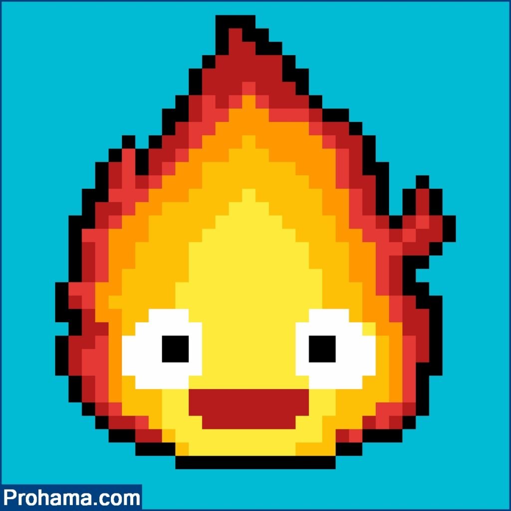 Pixel Fire Making Fire Pixel Art | 32x32 Pixel Art