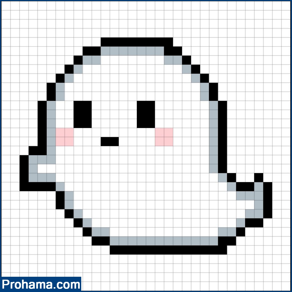 ghost pixel art