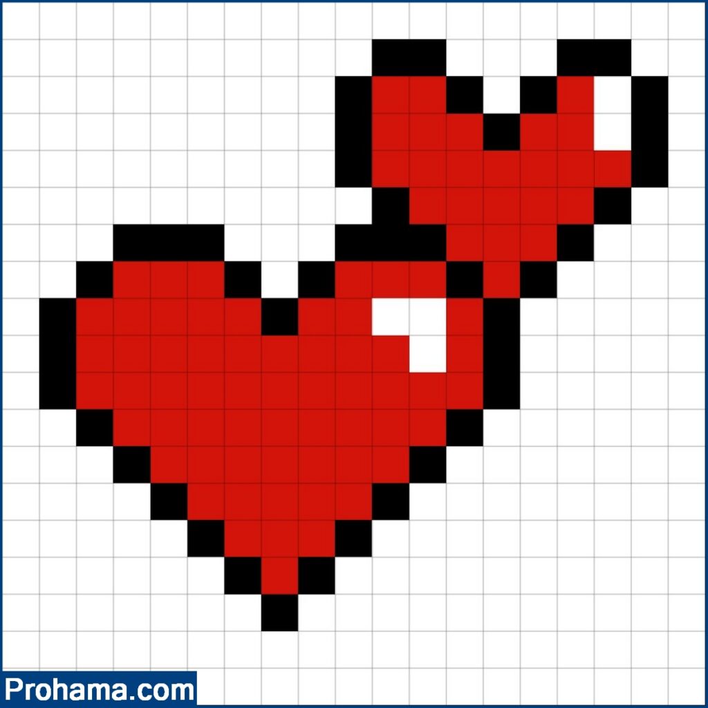 Pixel Heart | 16x16 Pixel Art