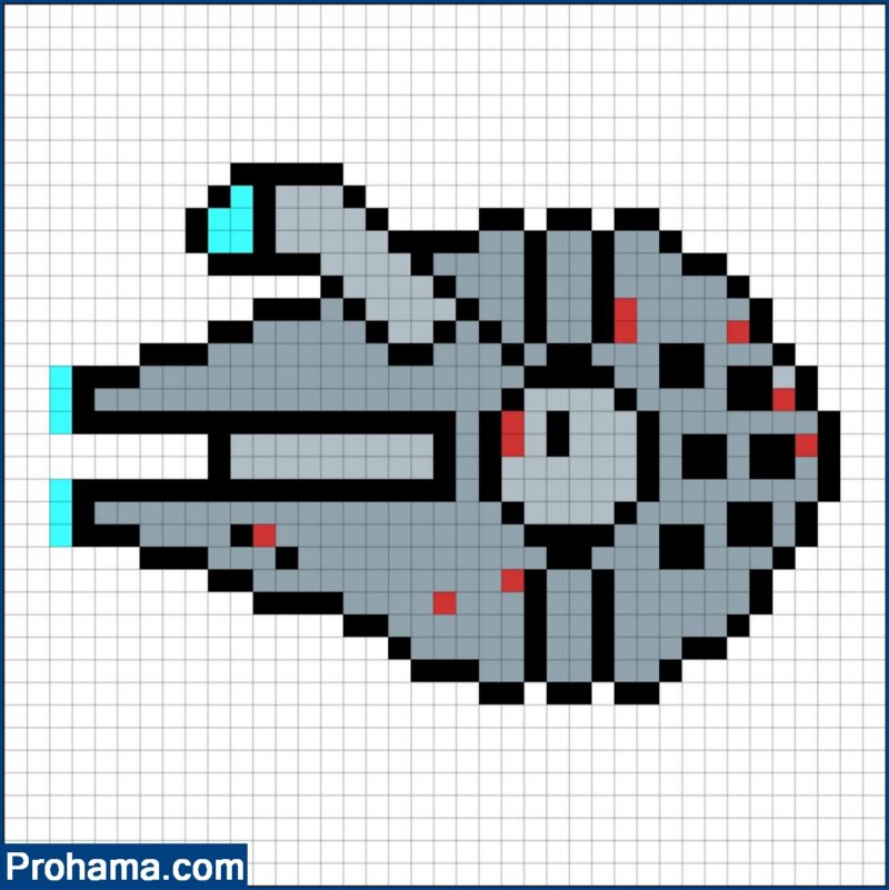 star-wars-pixel-art-easy-pixel-art-ideas-simple-pixel-art-grid