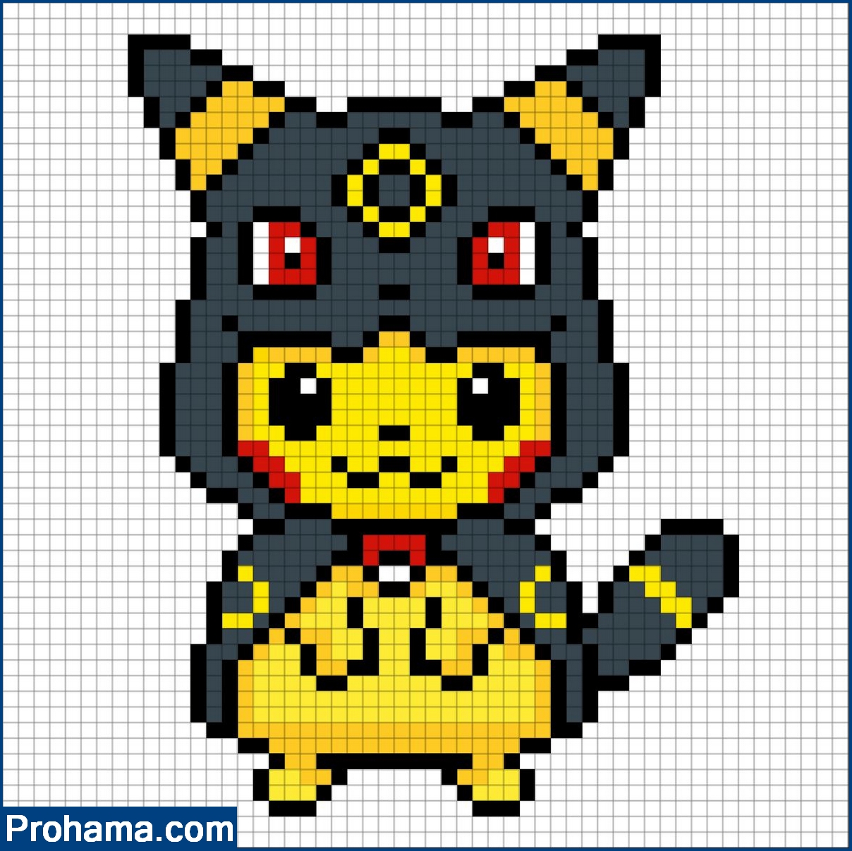 fuse beads pikachu pokemon