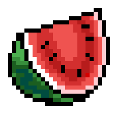 Watermelon | Melty bead patterns