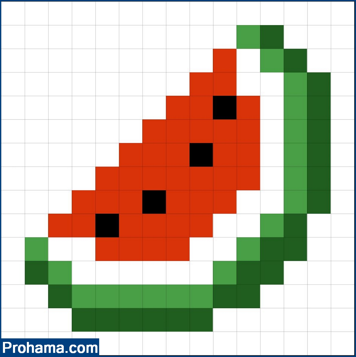 pixel art fruit
