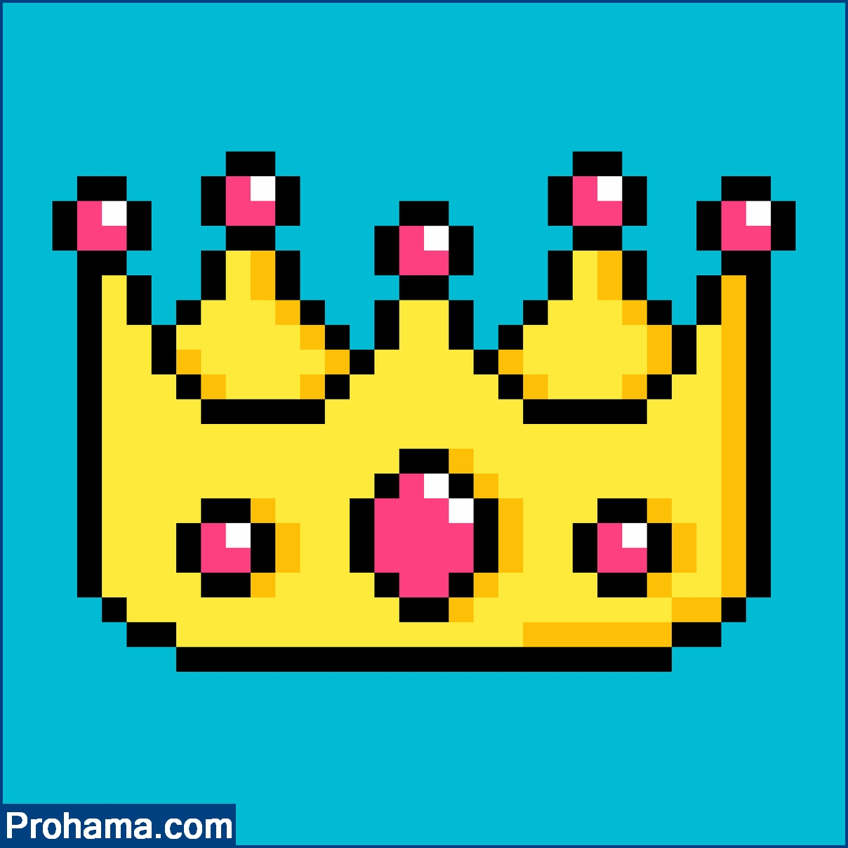 fuse bead crown design