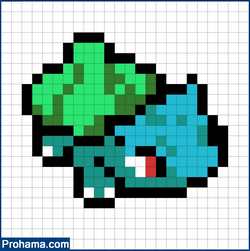 bulbasaur pixel art