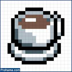 pixel coffee