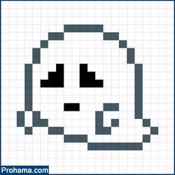 ghost pixel art
