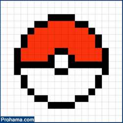pokeball pixel art