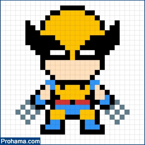 Prohama | Perler Beads Patterns